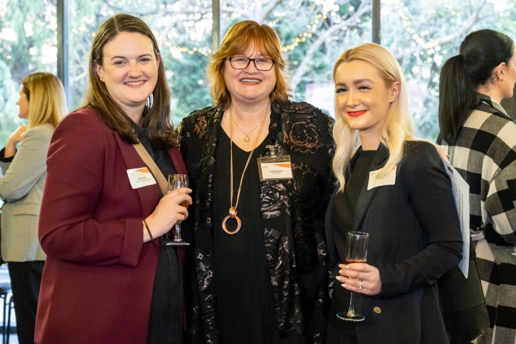 Bec Alison, Julie Allerton and Emma Grivel