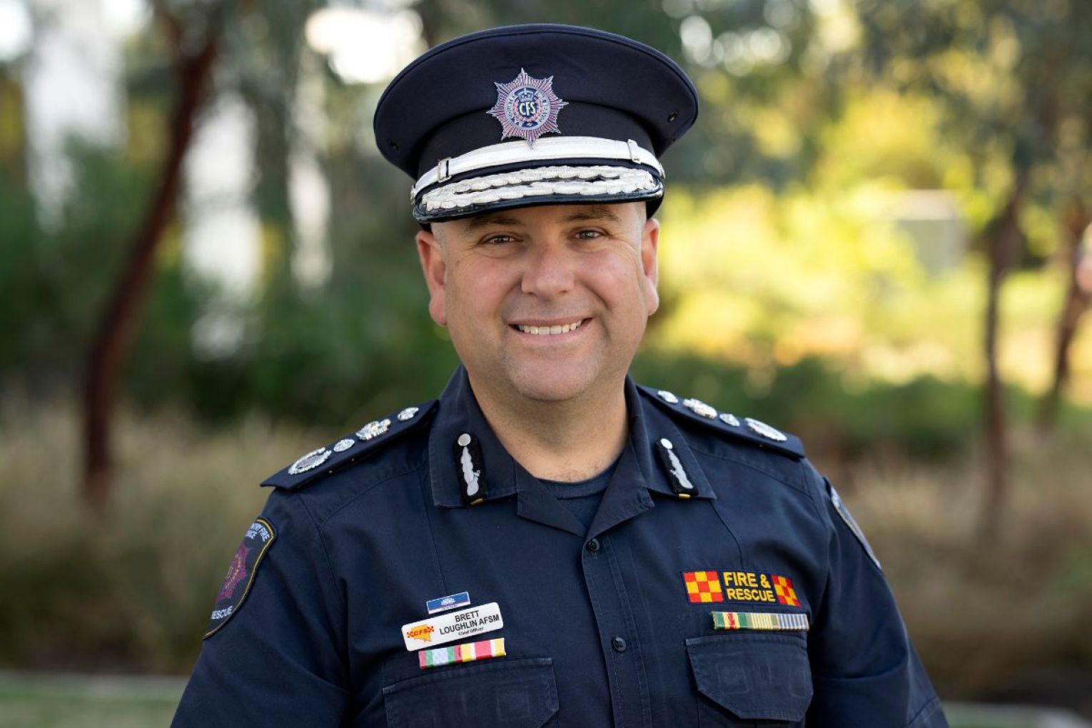 CFS Chief Officer Brett Loughlin 