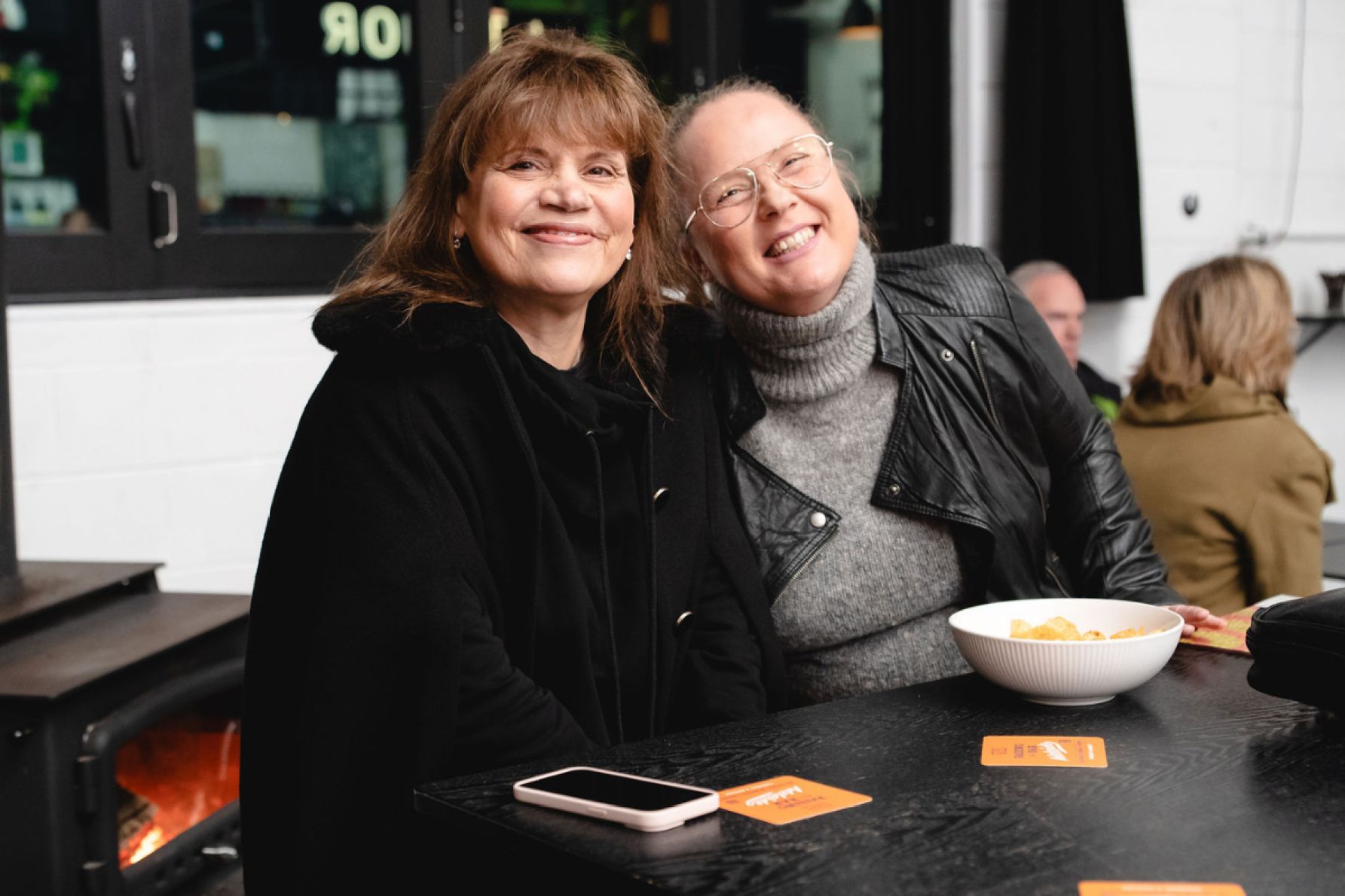 Christina Tilston and Rachael York