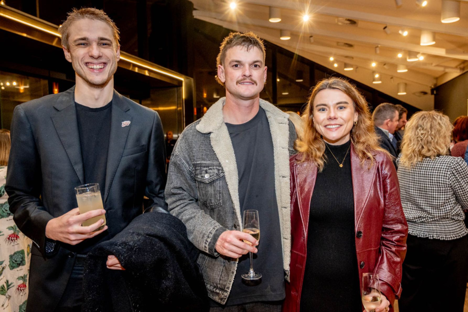 Declan Price-Brooks, Rian Morgan and Victoria Clark
