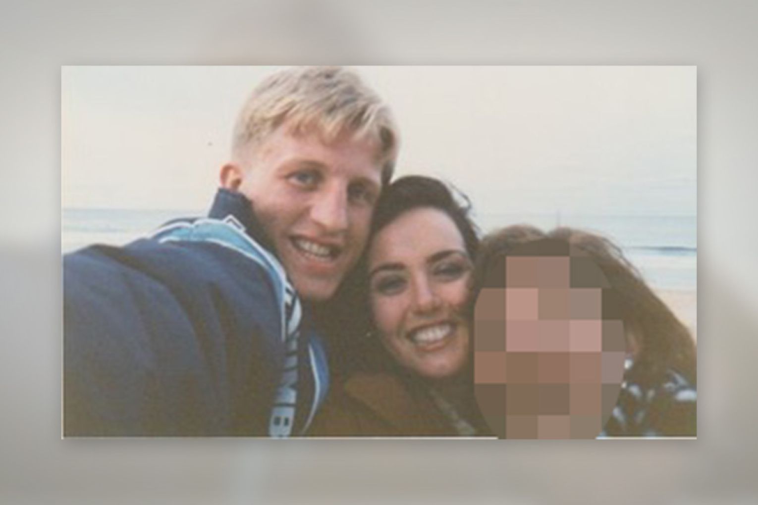 All England Rugby League 2nd Rower, Denis Betts, with Kelly Nestor on June 13, 1992. Picture: supplied