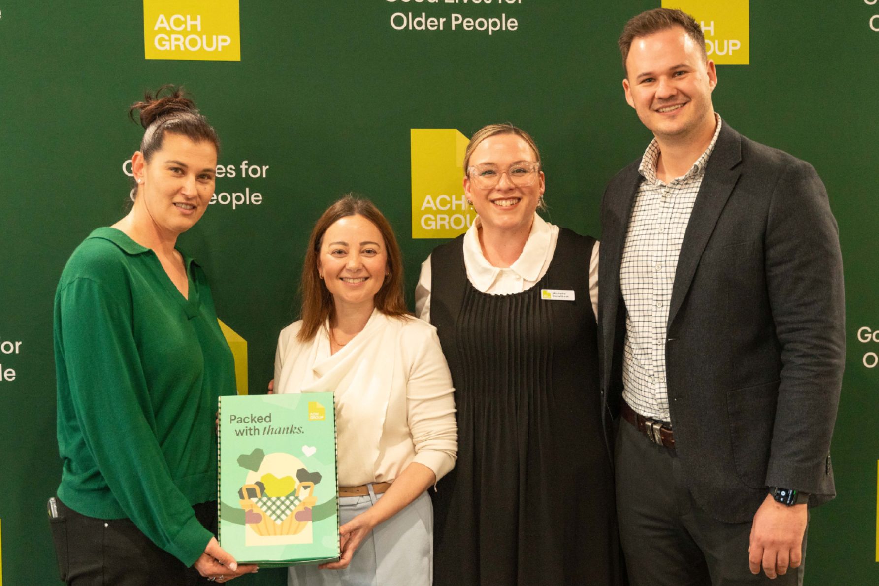 Erzsi Leib, Cher Lopresti, Michelle Donaldson and Ben Mrowka