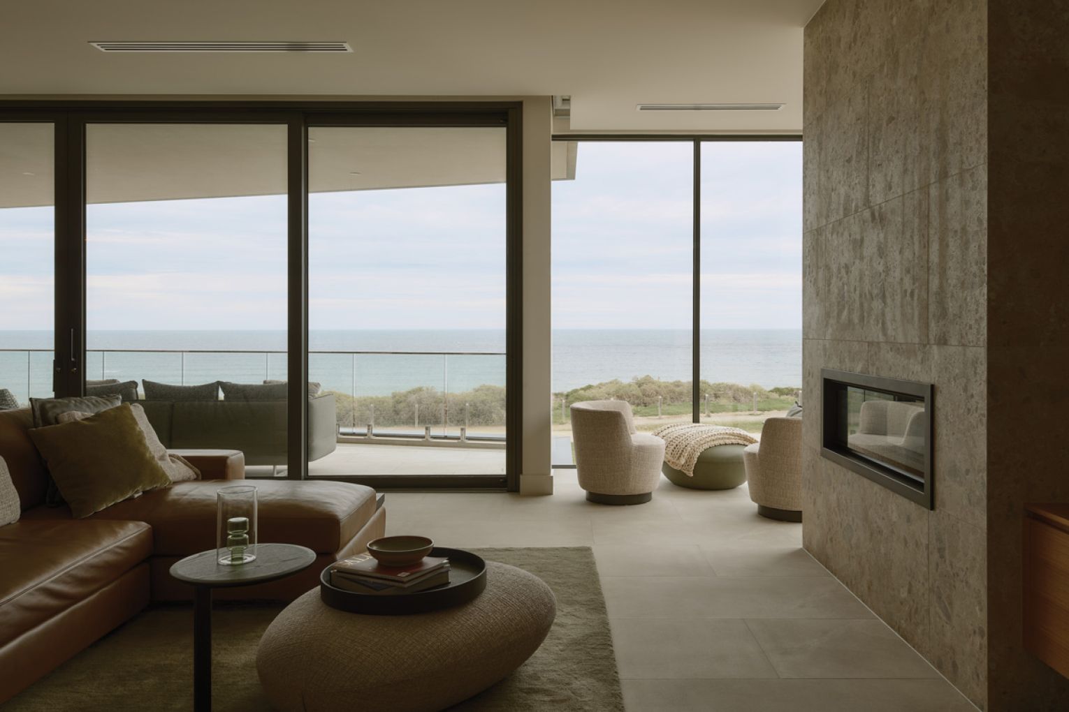 The view is  the real feature.