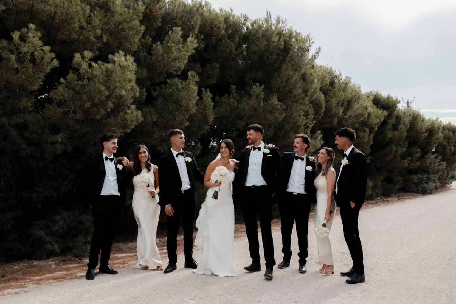 Sebastian Bower, Georgia Watson, Harvey Watson, Madeleine Watson, Mackenzie Bower, Jameson Bower, Zoe Bower and Chase Bower.