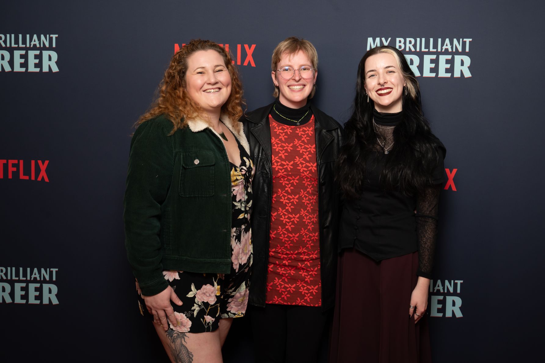 Jem King, Emilia McDonald and Trinity-Lee Brown.