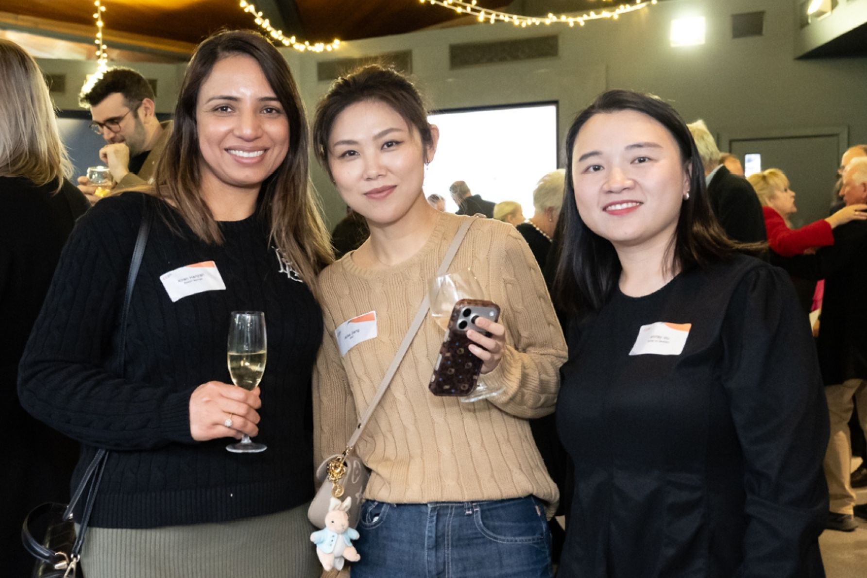 Kiran Hanjrah, Alise Jiang and Shirley Wu