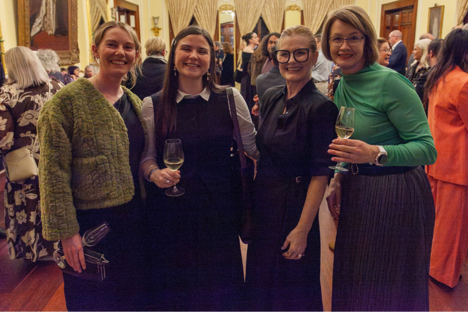 Kirby Mackrill, Chelsea Martin, Julie Moralee and Antoinette Tyson