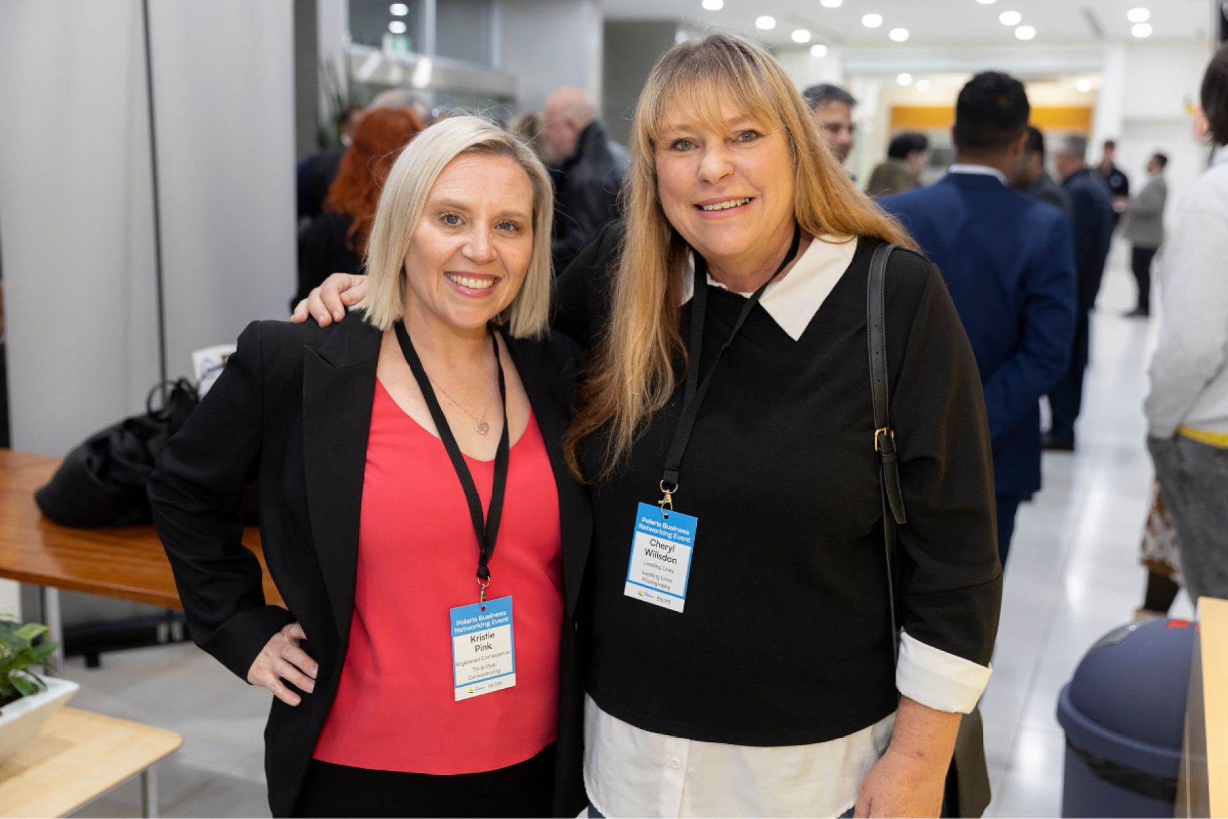 Kristie Pink and Cheryl Willsdon