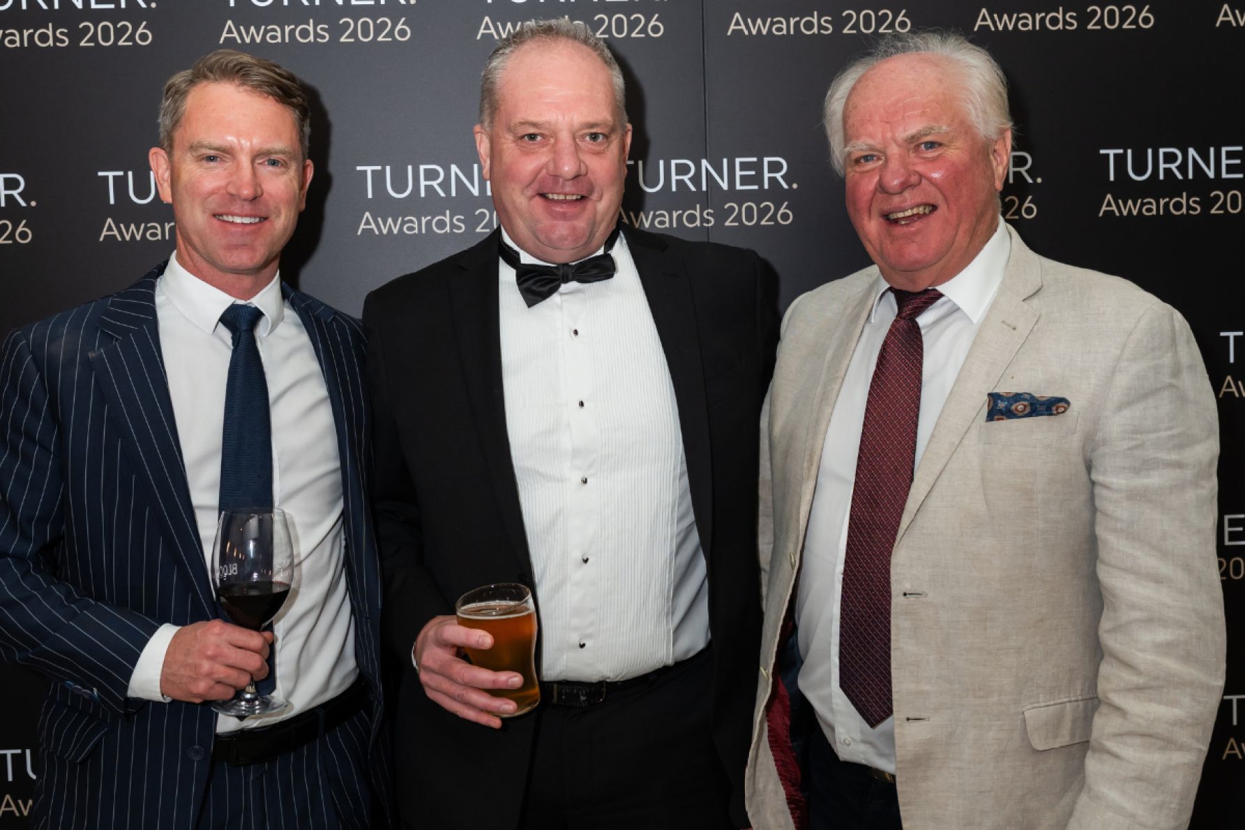 Lachlan Turner, Martin Betts and Robin Turner