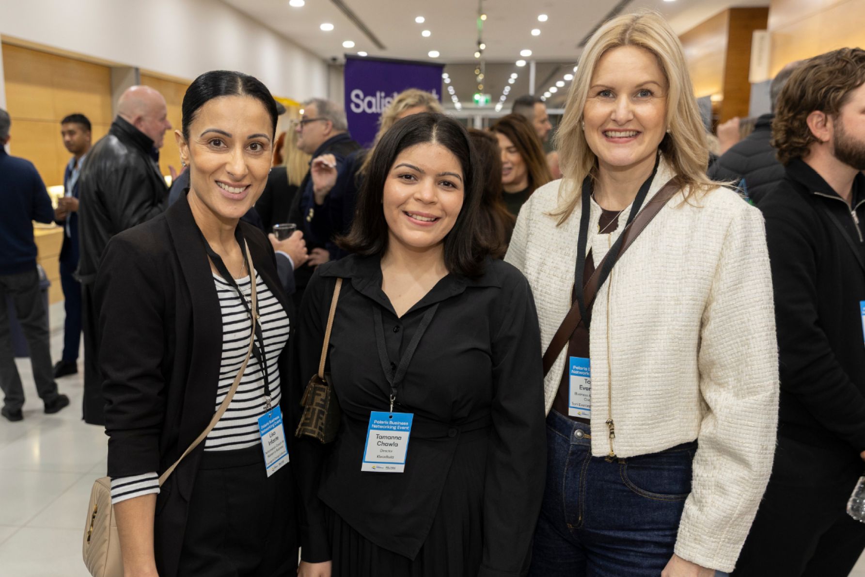 Lisa Infante, Tamanna Chawla and Toni Everard