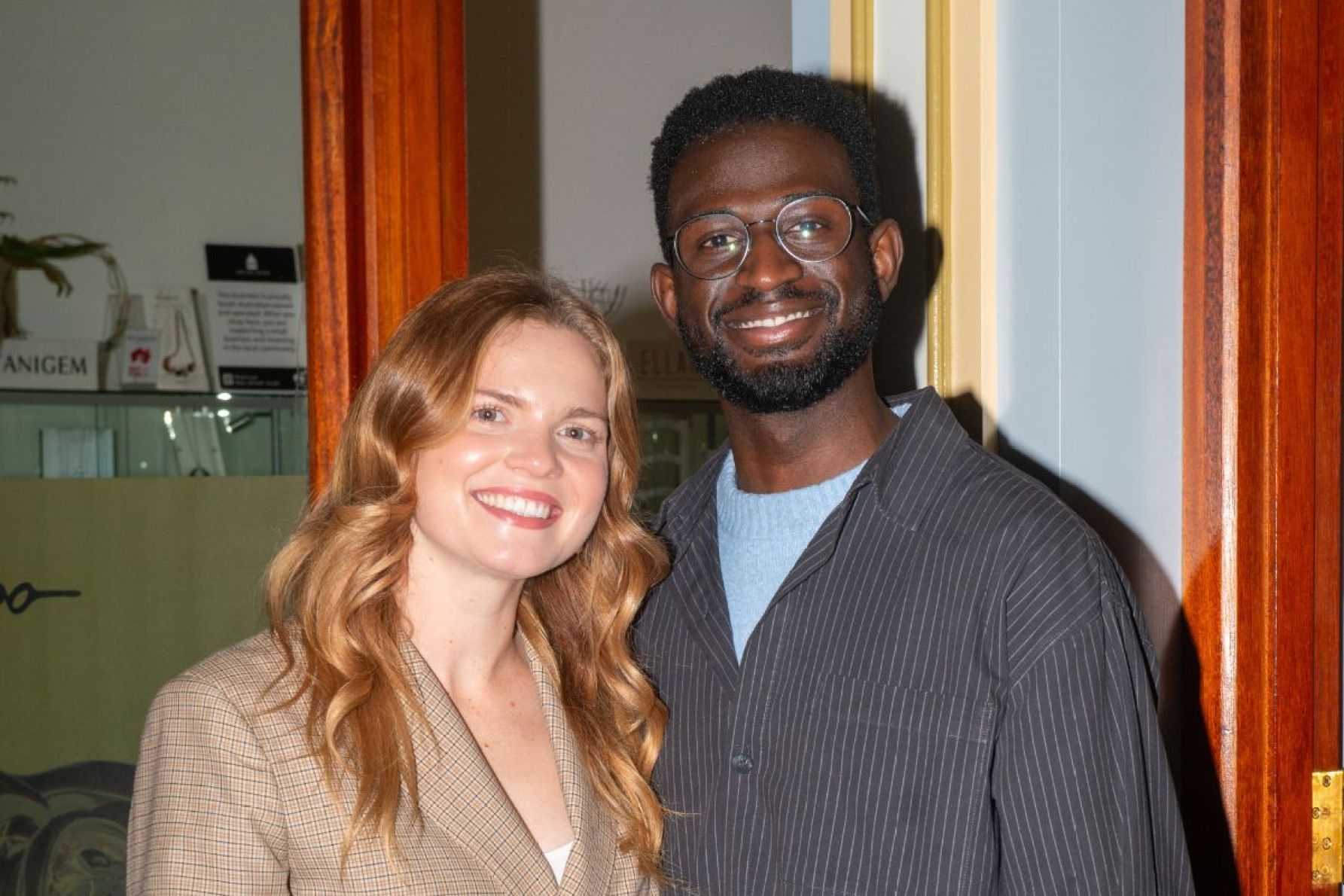 Milston Cole and Ashleigh Miller