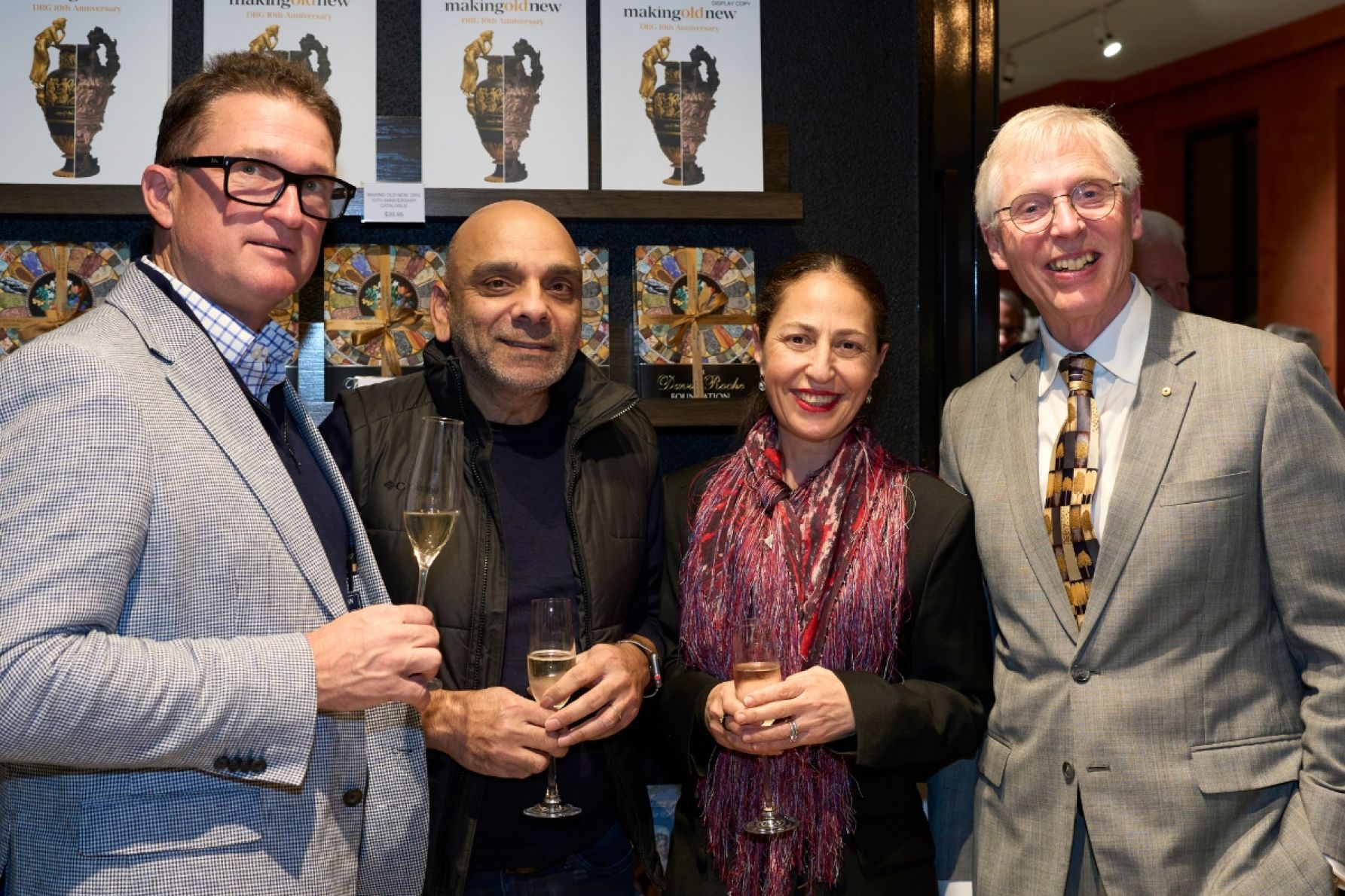 Marc Allgrove, Mo Qureshi, Lee Theodoros and Julian Bickersteth AO
