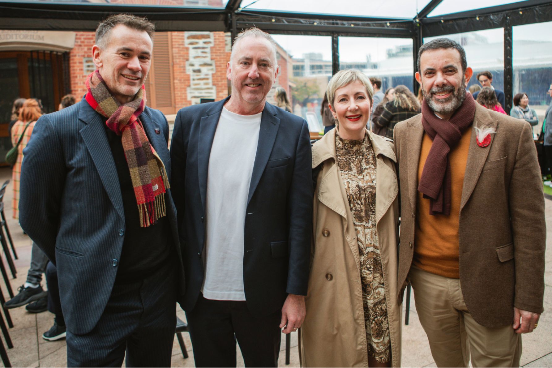 Mat Kesting, Jason Smith, Emma Fey and Anthony Peluso