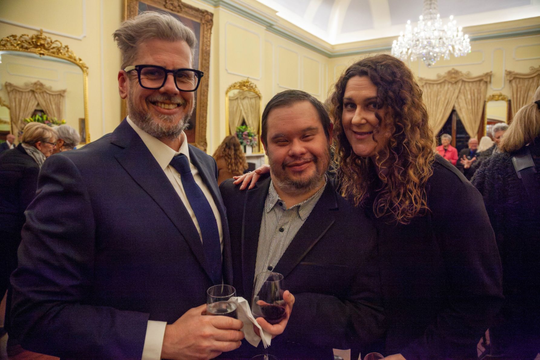 Matt Byrne, Michael Hodyl and Larissa McGowan