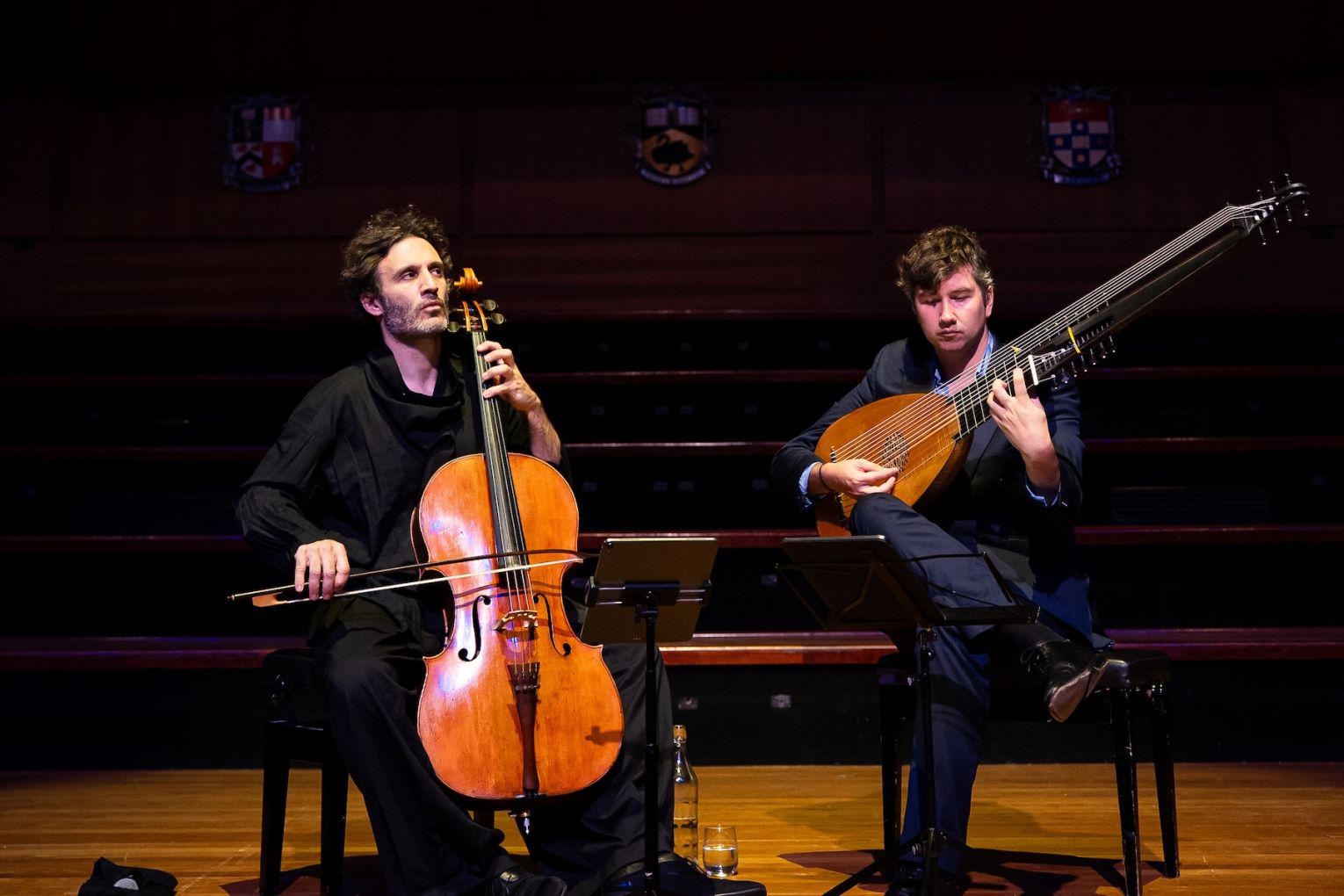 Nicolas Altstaedt and Thomas Dunford. Photo: David Cox / Supplied
