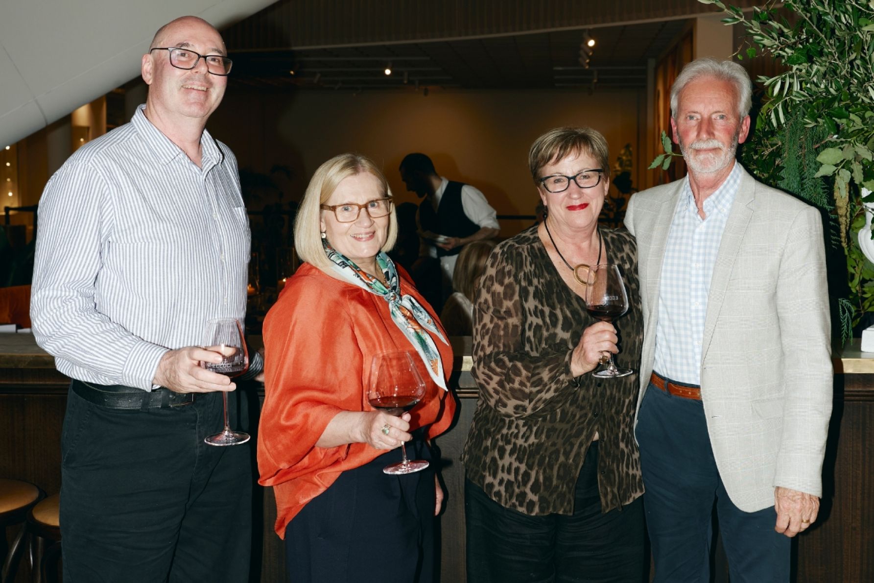 Peter Lunn, Meredith Baker, Christine Reid and Rod Reid