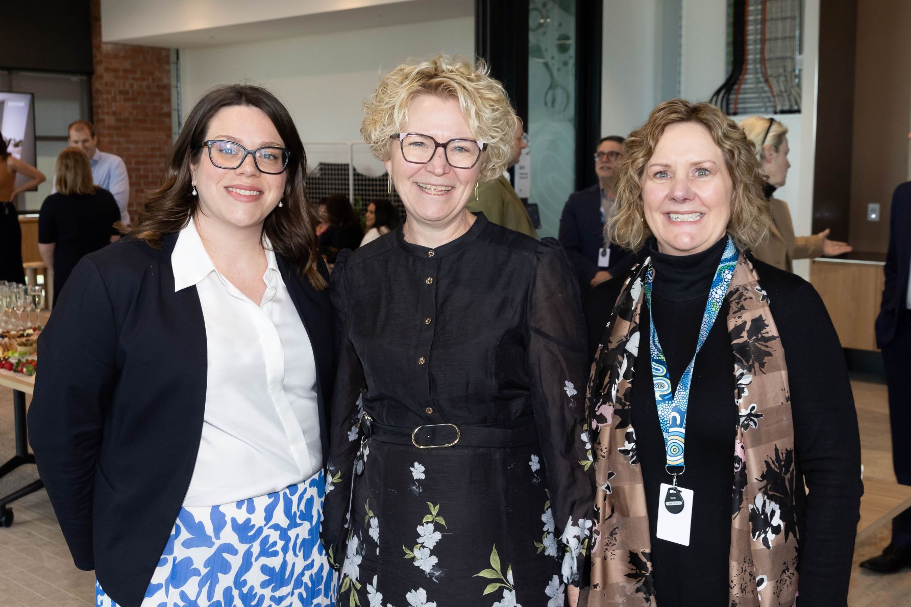 Lea Evans, Helen Haines and Kathryn Keenihan