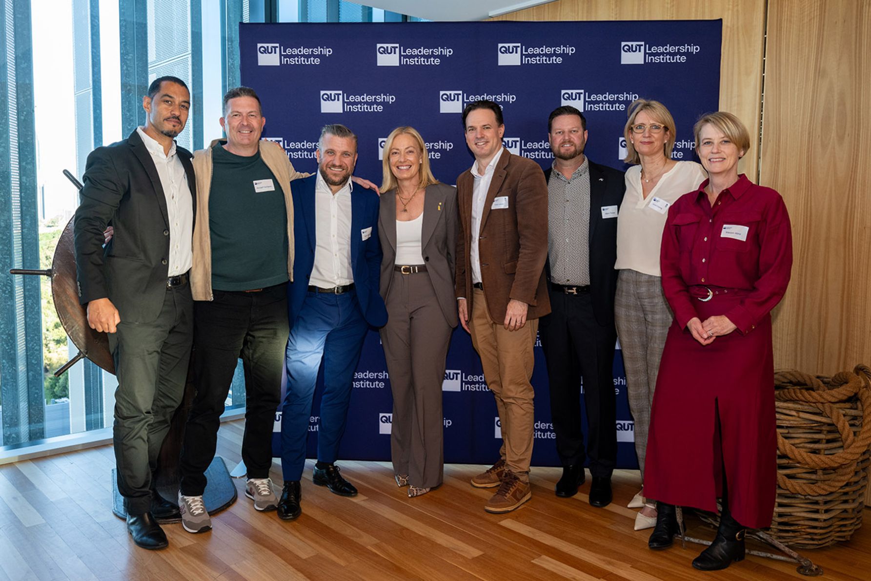 Lives Lived Well Head of External Relations Mus Elkinshin; Luminary founder Russell Fairbanks; Matt Kratiuk; Prof. Sarah Kelly OAM; Legends Global (APAC) COO Peter Loxton; Deloitte partner Adam Treloar; Neuroscience in Action consultant Annett Koenig; Aquilon Consulting 
founder Marjon Wind