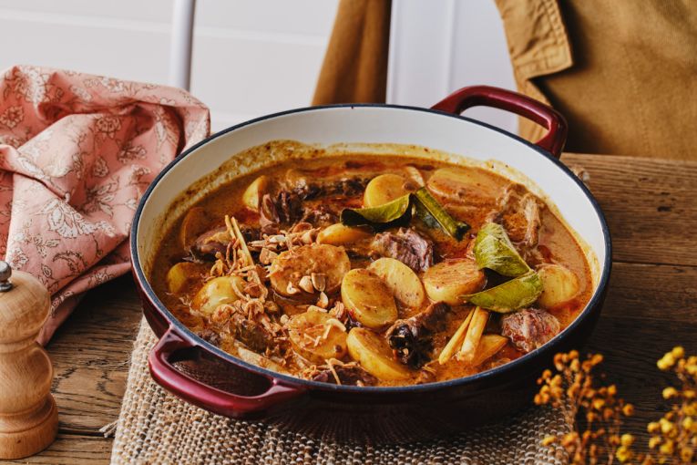 Thumbnail for Potato and lamb Massaman curry