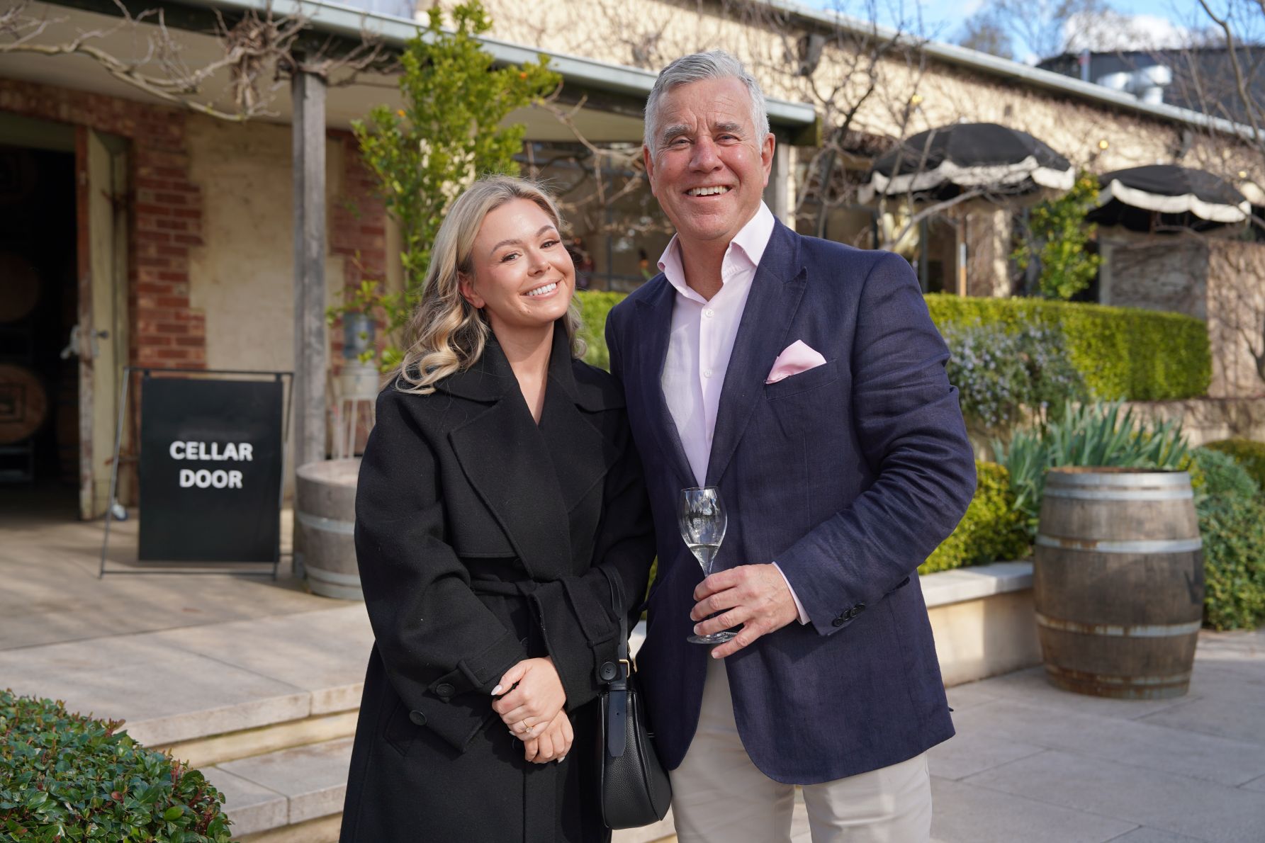 Nina Ash-Clarke and John Lewis