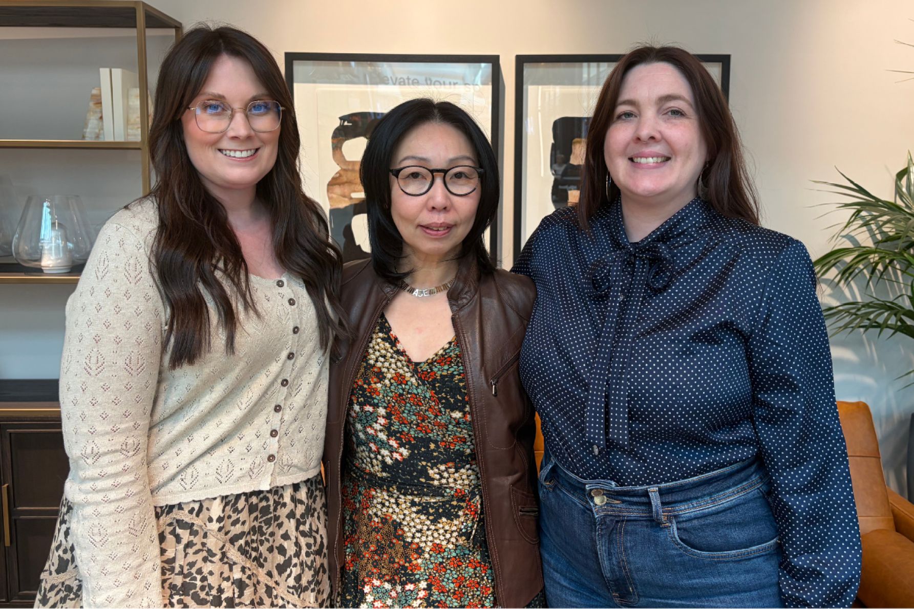Skye Gresty, Vivianne Vo and Lisa Shepherd