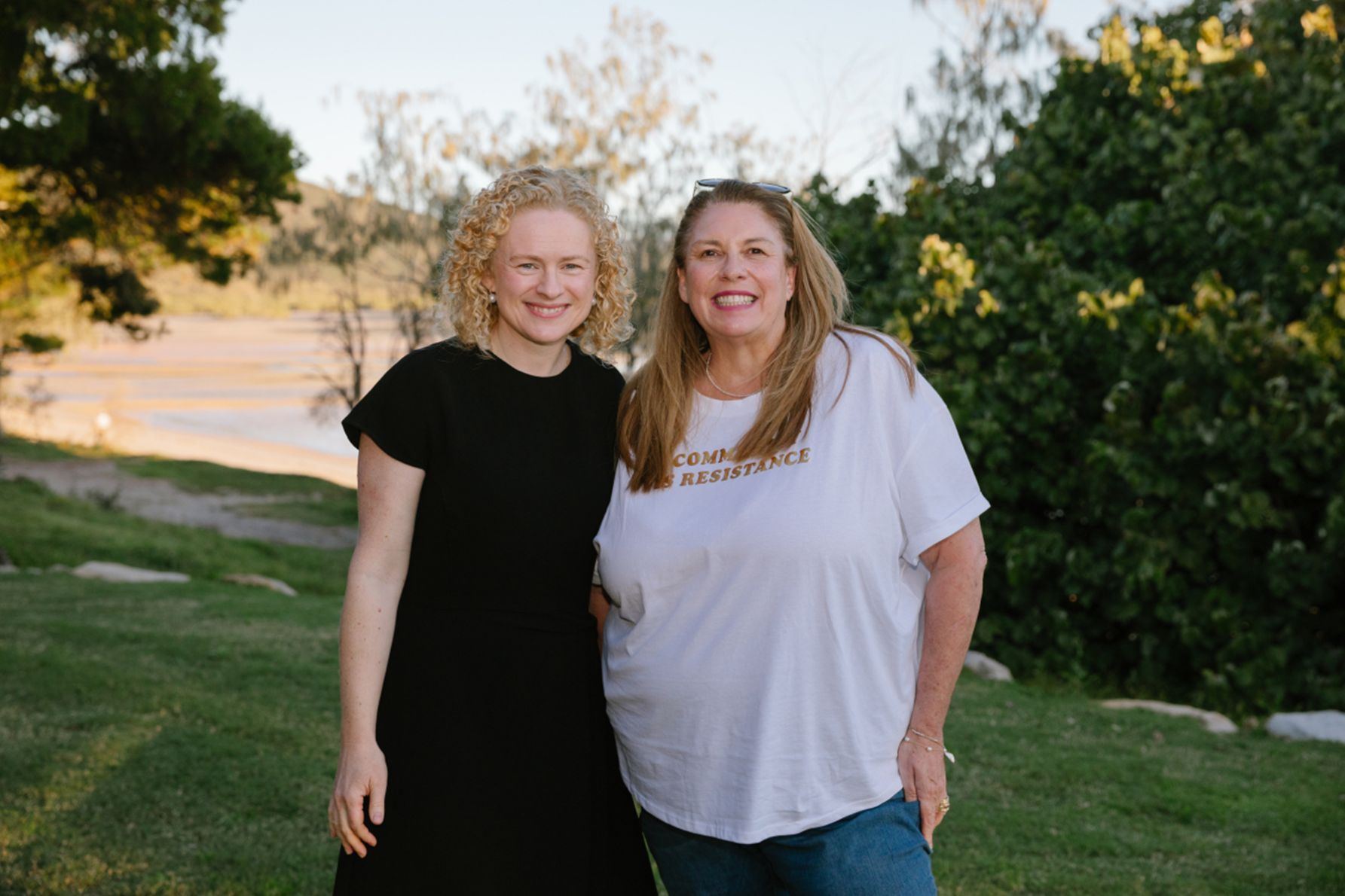 The Honorable Amanda Stoker MP and Cath Carroll