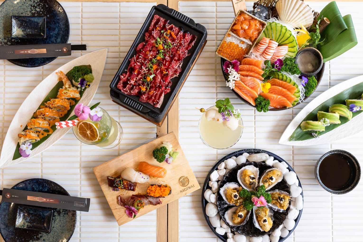 Nigiwai Japanese restaurant has opened at The Oasis in Broadbeach, Credit: Jade Quinlivan