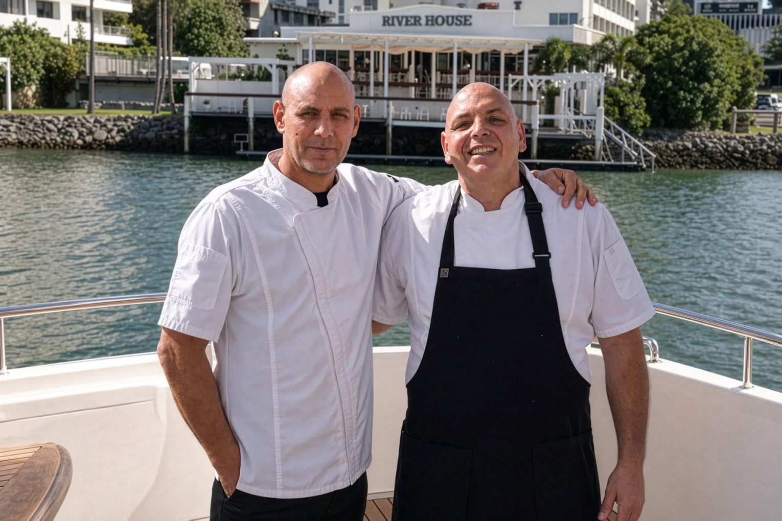 Kristian Howard and Lilian Bourcet lead the new culinary direction at River House | Credit: supplied
