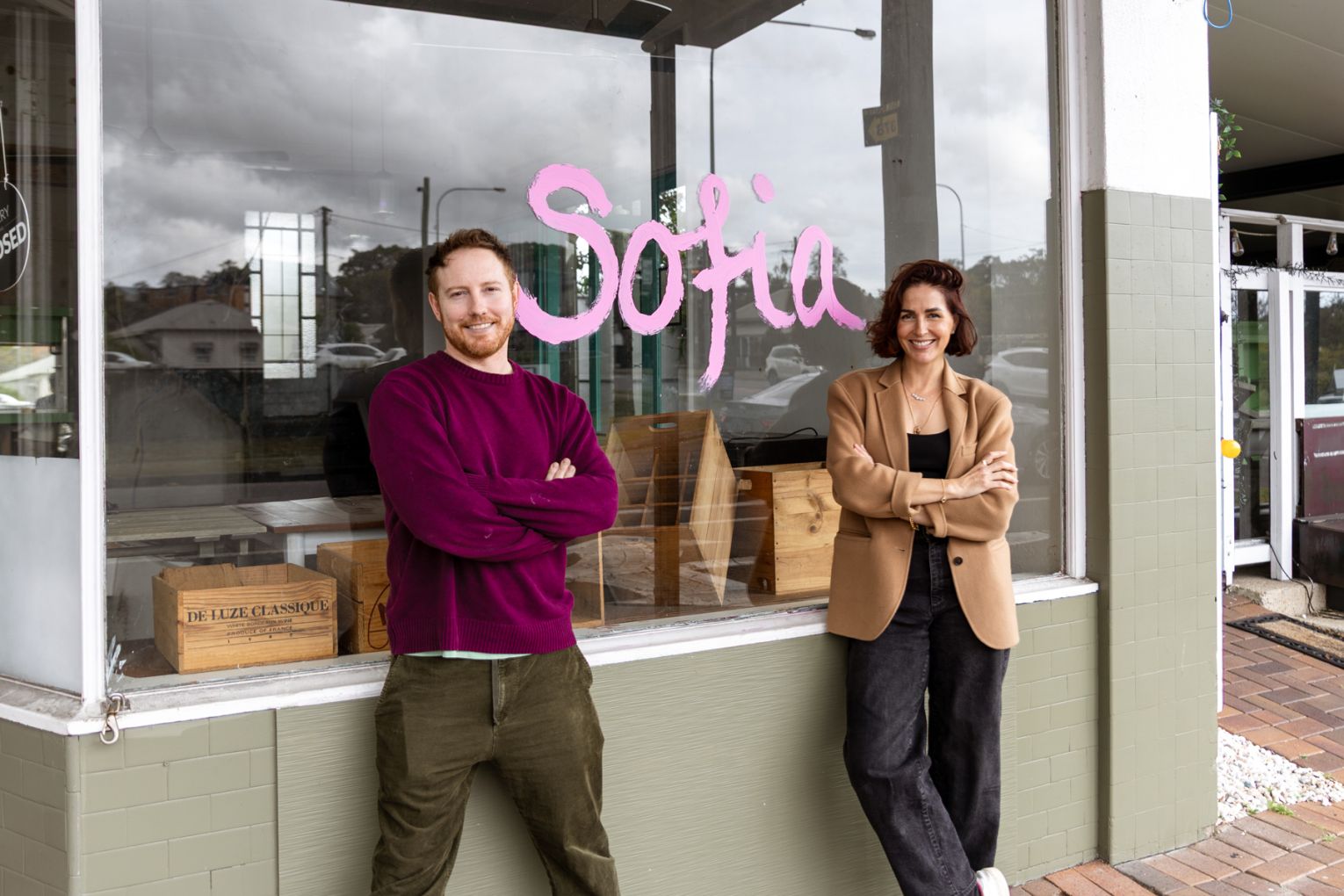 Jack Stuart and Alana Lowes will open Sofia in Red Hill this spring | Credit: James Frostick