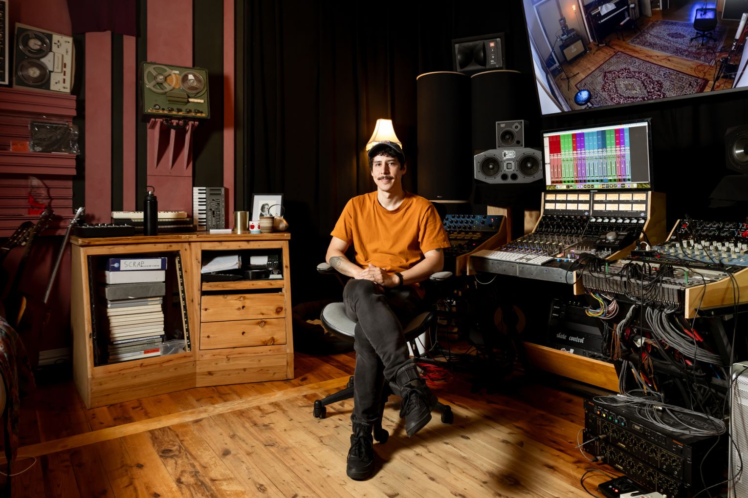 Underground Audio is the analog-driven independent recording studio of sound engineer Chris Brownbill | Credit: James Frostick