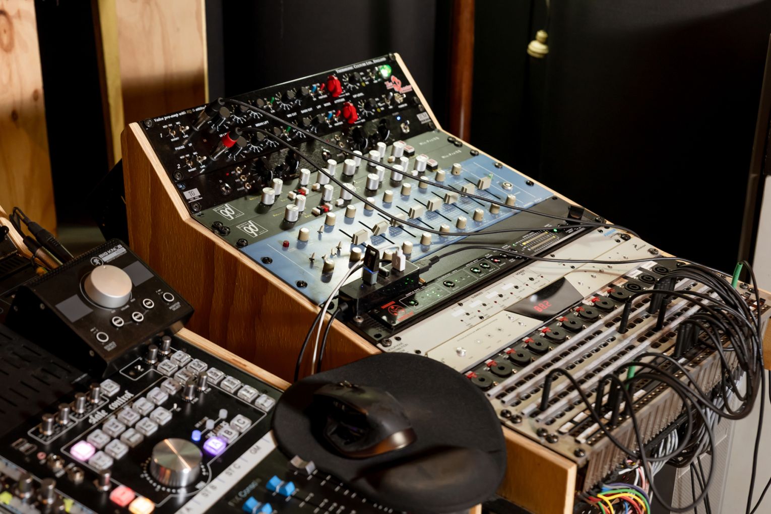 Underground Audio is the analog-driven independent recording studio of sound engineer Chris Brownbill | Credit: James Frostick