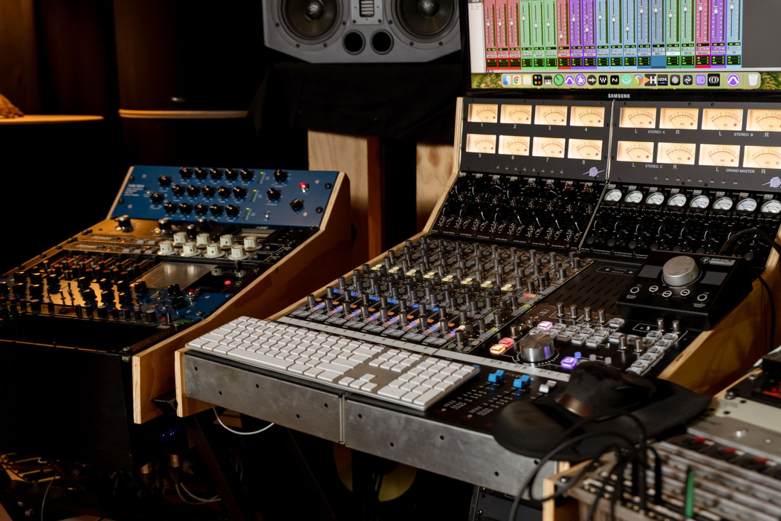 Underground Audio is the analog-driven independent recording studio of sound engineer Chris Brownbill | Credit: James Frostick