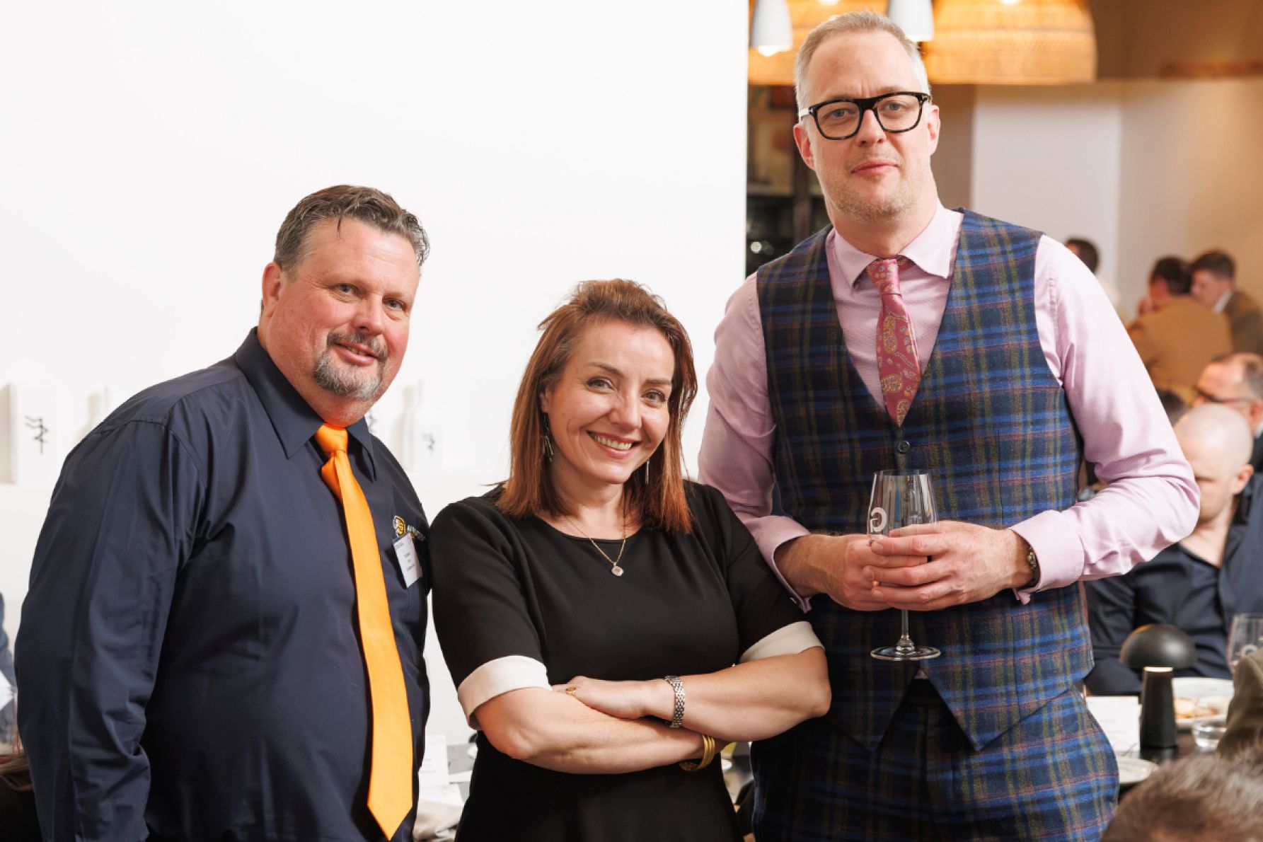 Ted Deane, Florence Masters and Benjamin Woenig