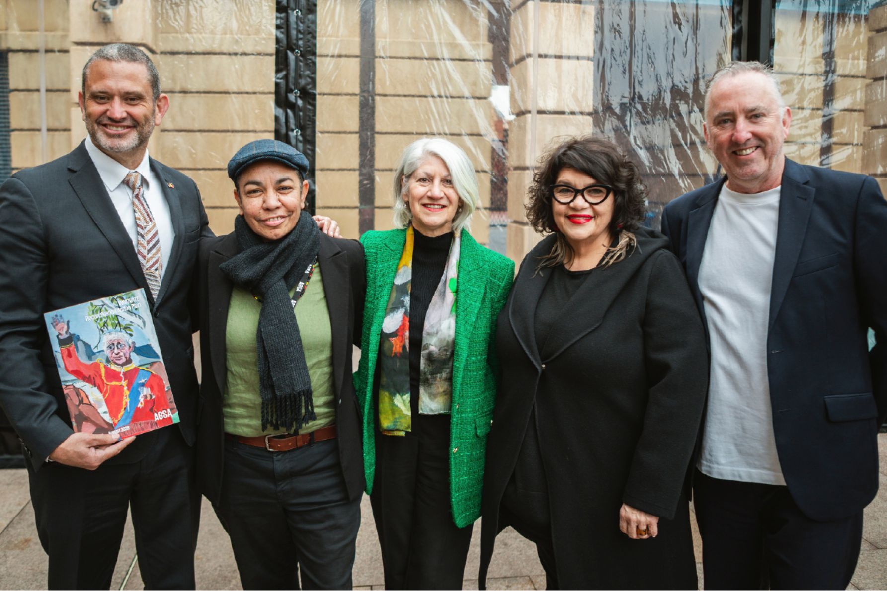 Kyam Maher, Cara Kirkwood, Sandy Verschoor, Kirstie Parker and Jason Smith
