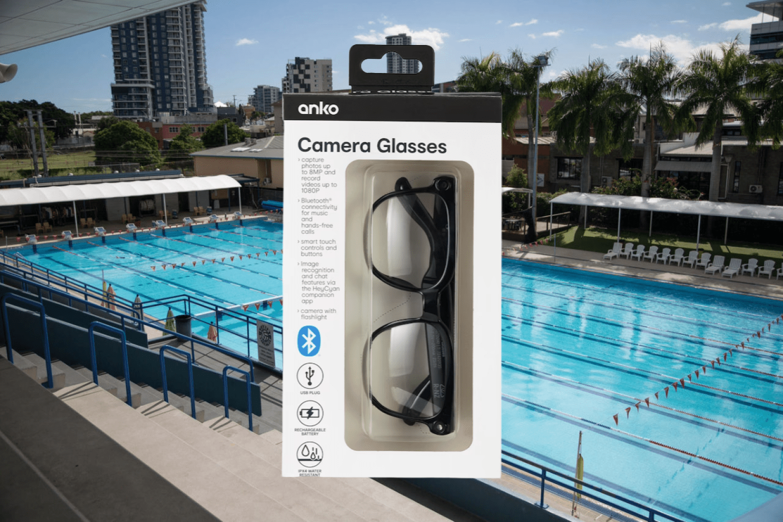Valley Pool and Kmart camera glasses