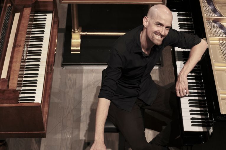 Thumbnail for Blue Poles in black and white: Keyboard tribute to Pollock