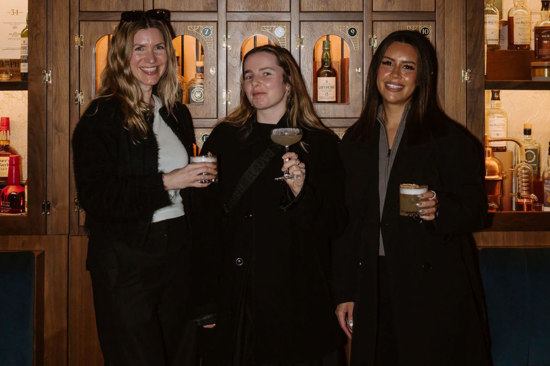 Alex Meakin, Chloe Morgan and Jessica Jellett