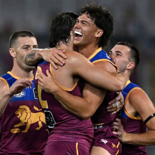 Thumbnail for Magnificent seven minutes take Lions to AFL prelim