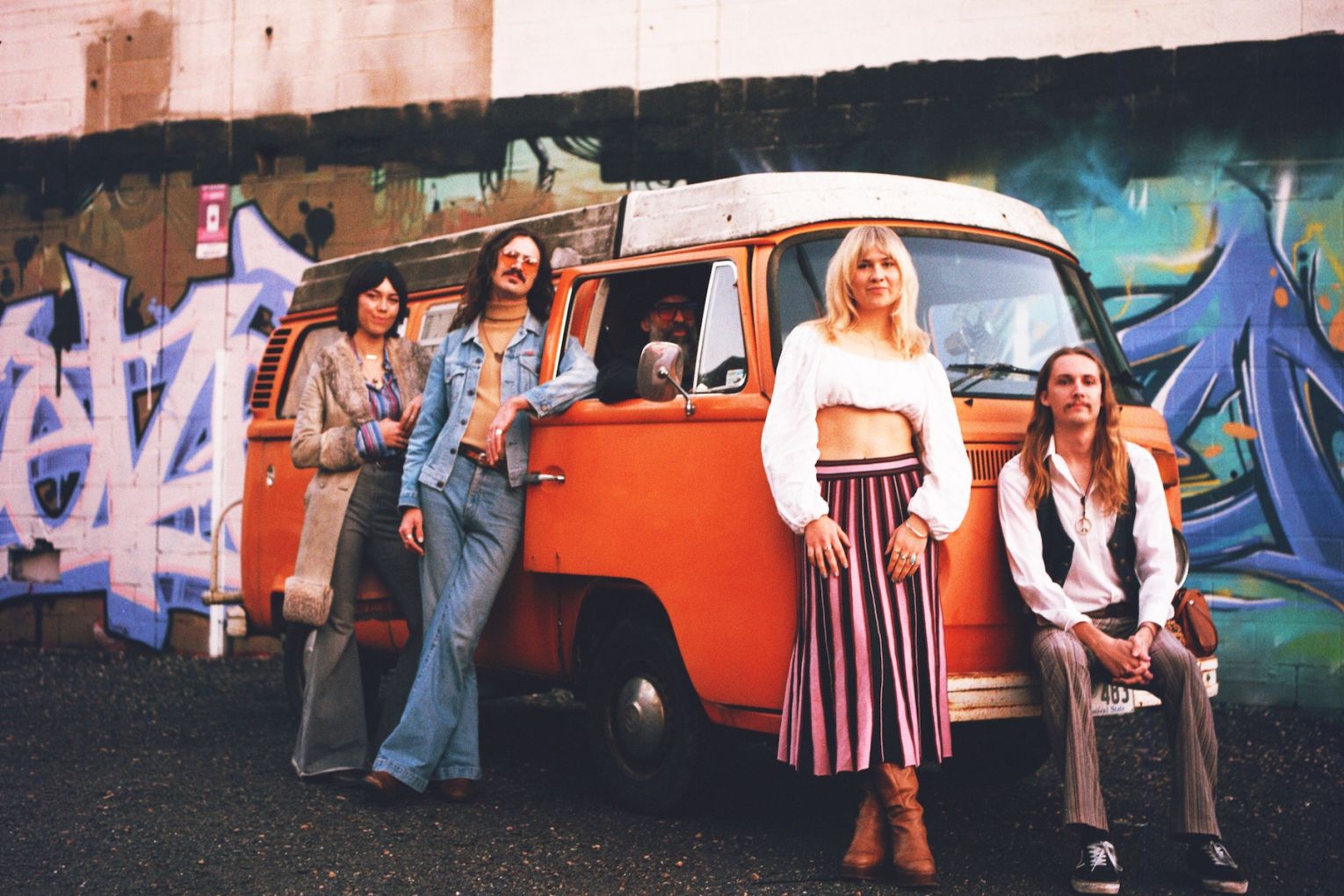 Caressa love 'feeling the mojo' of their fellow Adelaide bands. Photo: Supplied