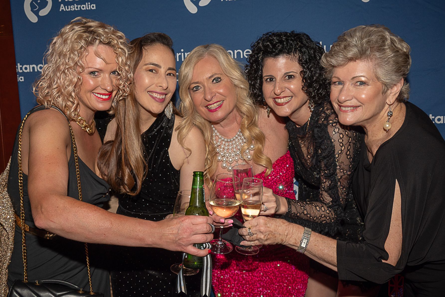 Elizabeth Gilbert-Smith, Marie Hillard, Jennifer Vines, Joanne Rahn and Elizabeth Honisett