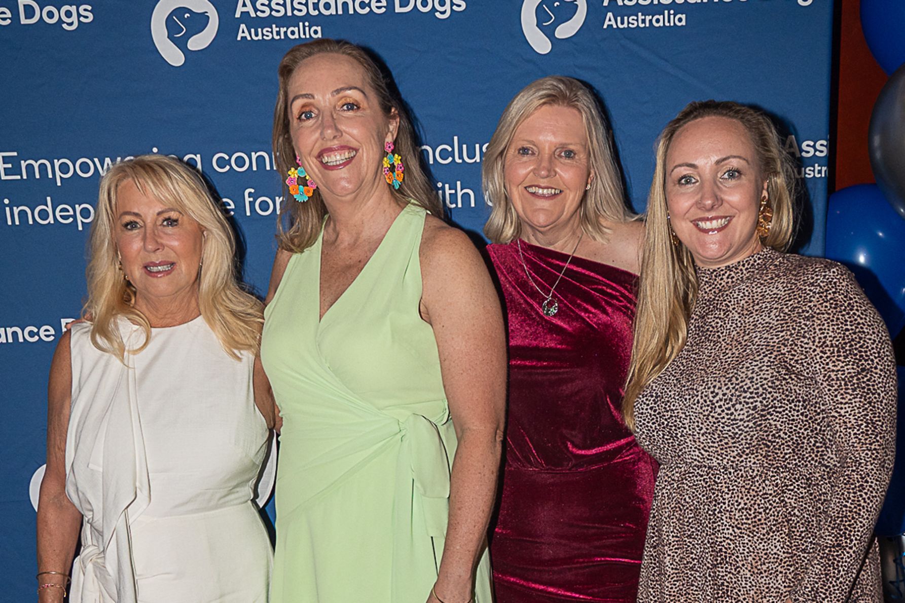 Lee Balmer, Shelley Jacks, Carolyn Pirie and Leshay Tate