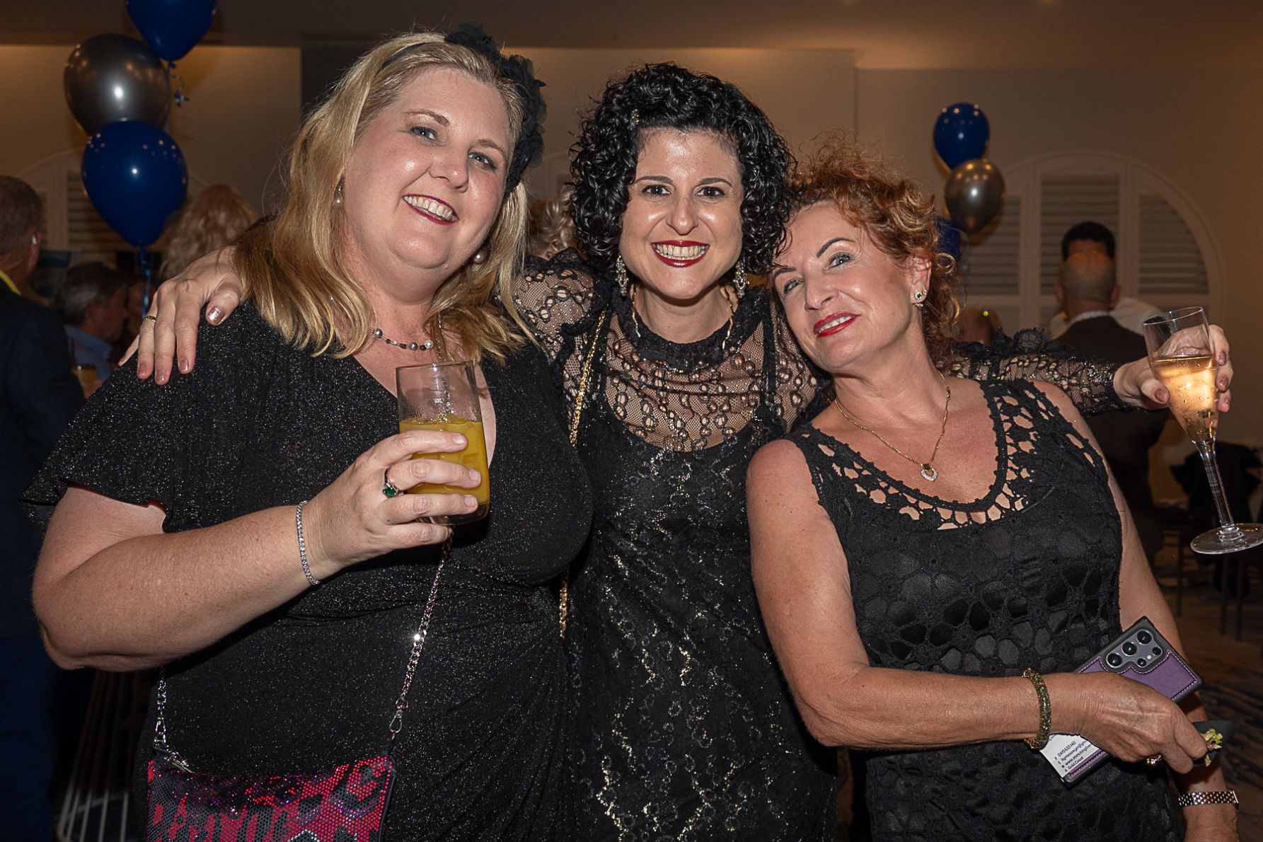 Leah Gabriel, Joanne Rahn and Rosina Muncey