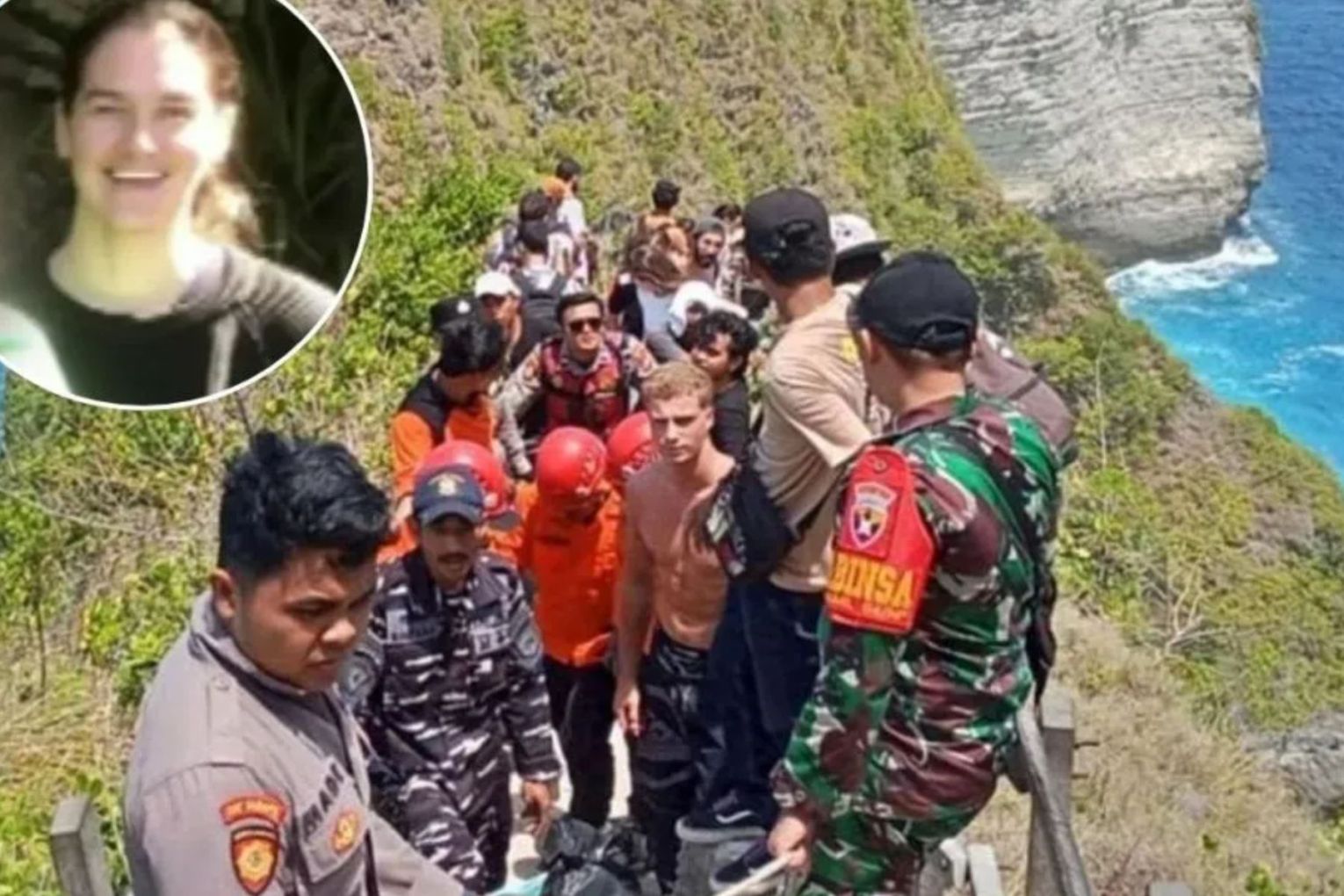 Brianna Cronin died after falling from a clifftop while holidaying in Bali.