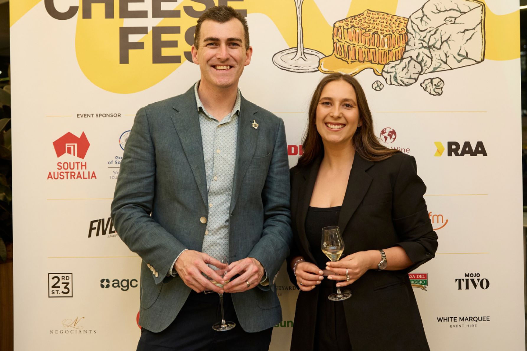 Brian Sheedy and Laura Sharrad