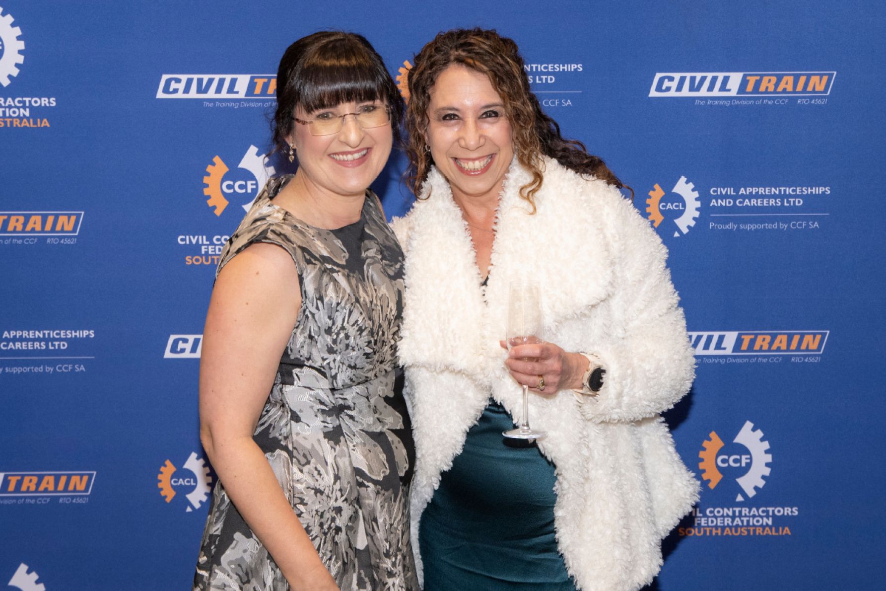 Julie Hiscock and Denise Visciglio
