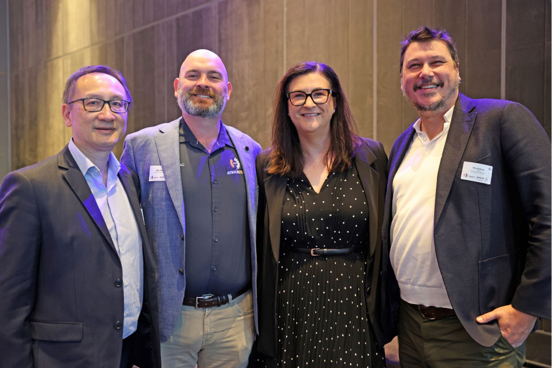 Ming Lau, Zac Slade, Natasha Hemmerling and Tim Bishop