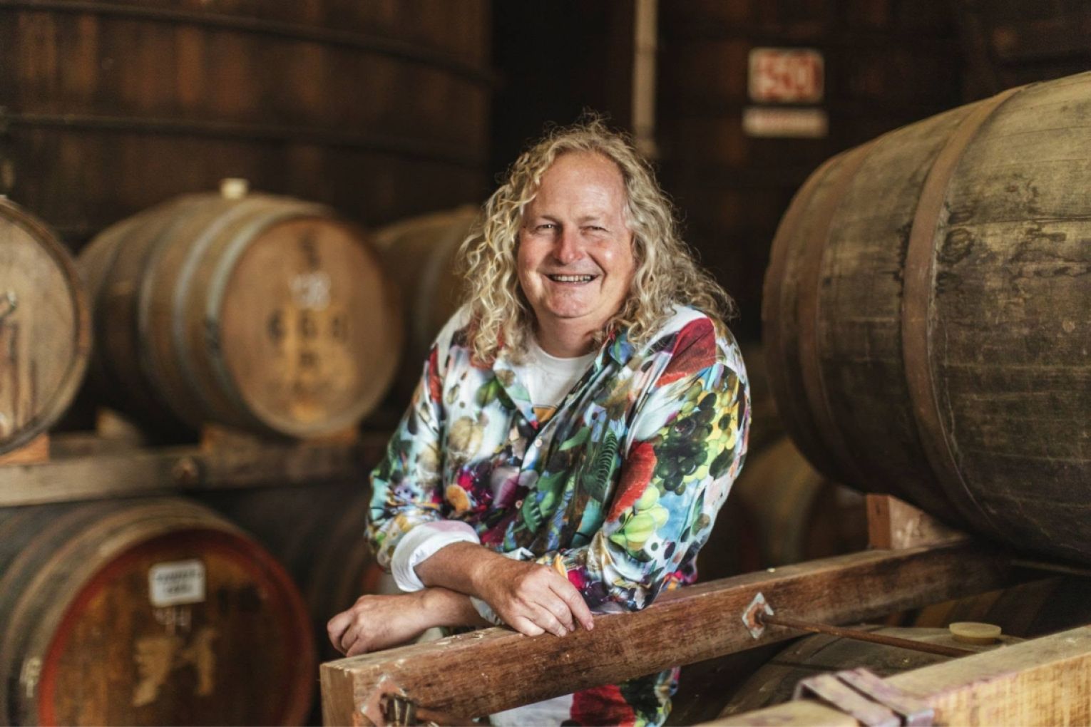 Chester Osborne is the fourth generation winemaker at d'Arenberg, which is up for an award. Picture: Facebook.