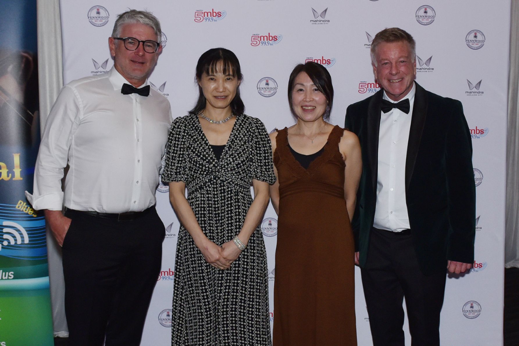 Chris Fergusson, Hanna James, Emi Okada and Mark Aiston
