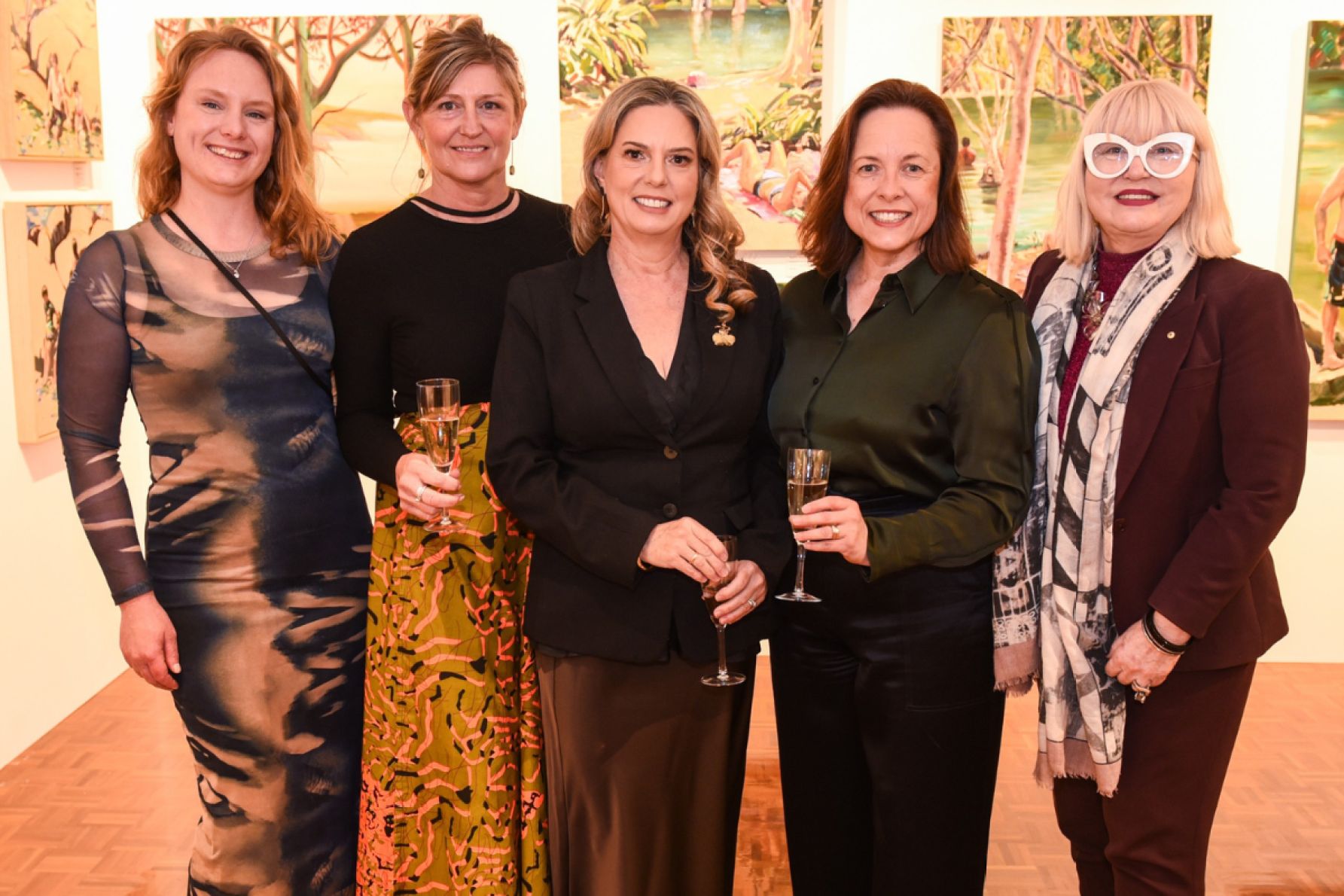 Sian Watson, Sophie Hann, Marisha Matthews, Kylie McCullah and Heather Croall