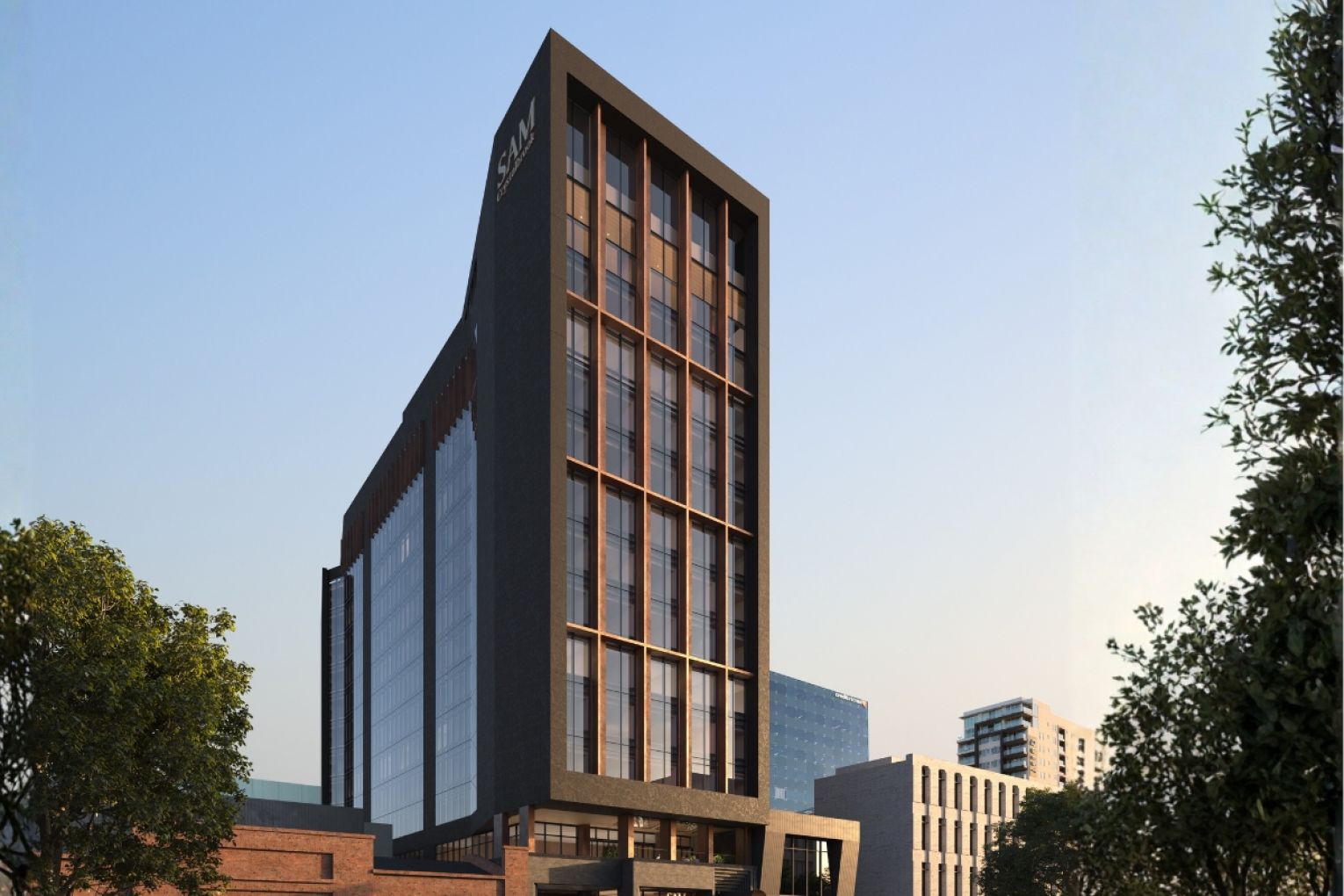 The luxury Crystalbrook Sam hotel is slated to open in late December. Render: Supplied